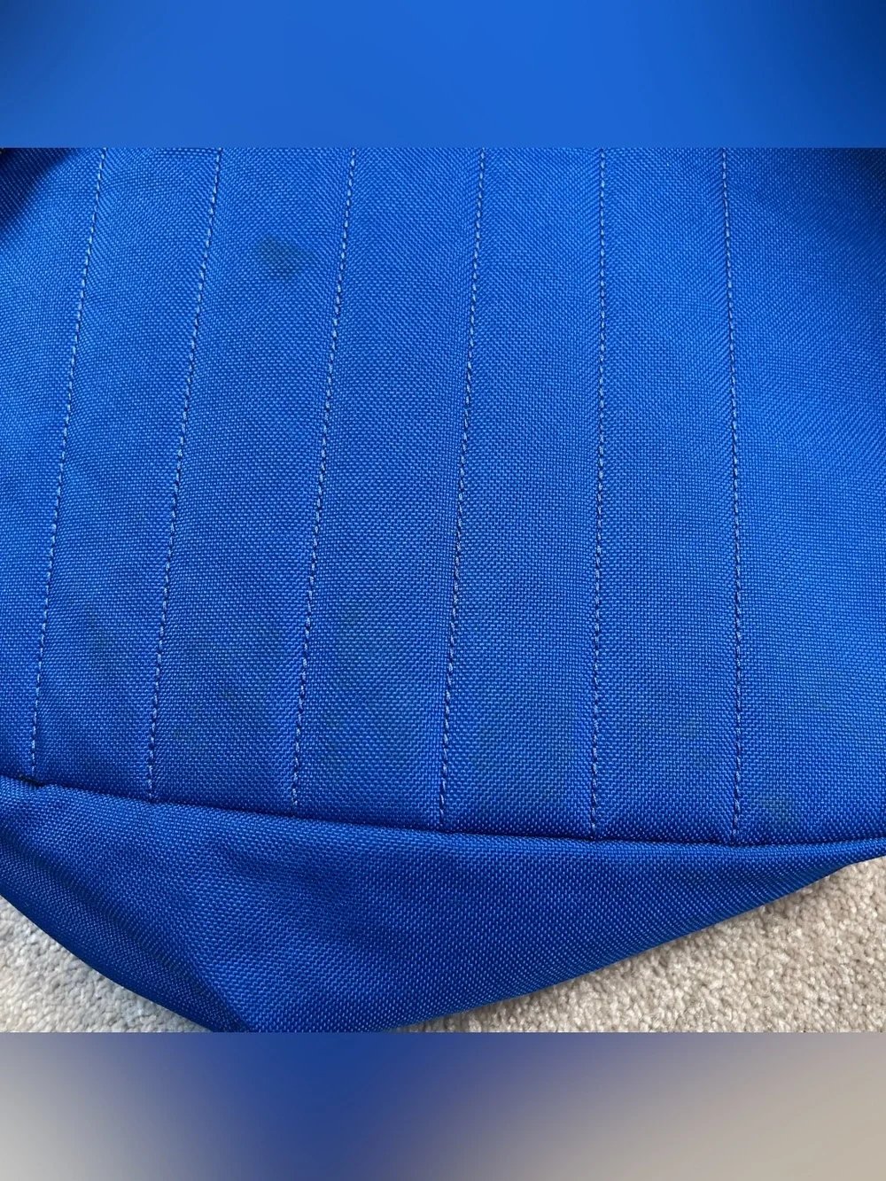 Adidas Backpack Heathered Black Blue